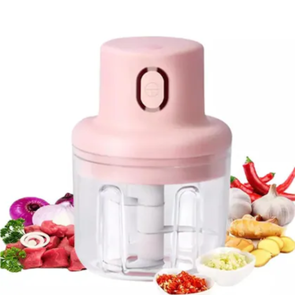 Garlic Chopper l Vegetable Chopper l Electric Chopper l Rechargeable Electric Chopper l Electric Chopper For Kitchen l Durable Quality